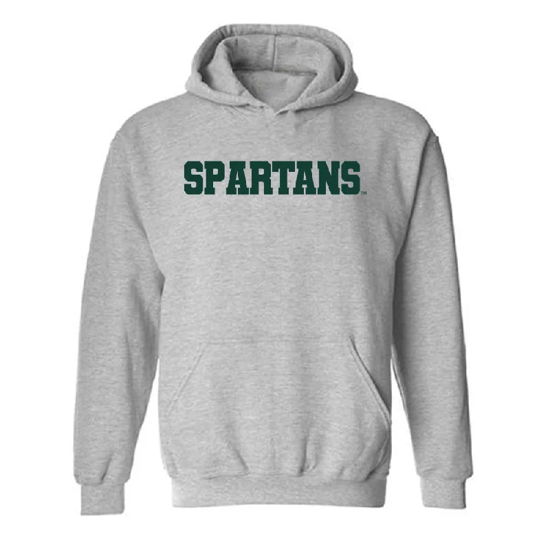 Michigan State - NCAA Women's Basketball : Jaddan Simmons - Generic Shersey Hooded Sweatshirt Hoodie with Hem Fringe Bohemian Relaxed Michigan State - NCAA Women's Basketball : Jaddan Simmons - Generic Shersey Hooded Sweatshirt Hoodie with Hem Fringe Bohemian Relaxed