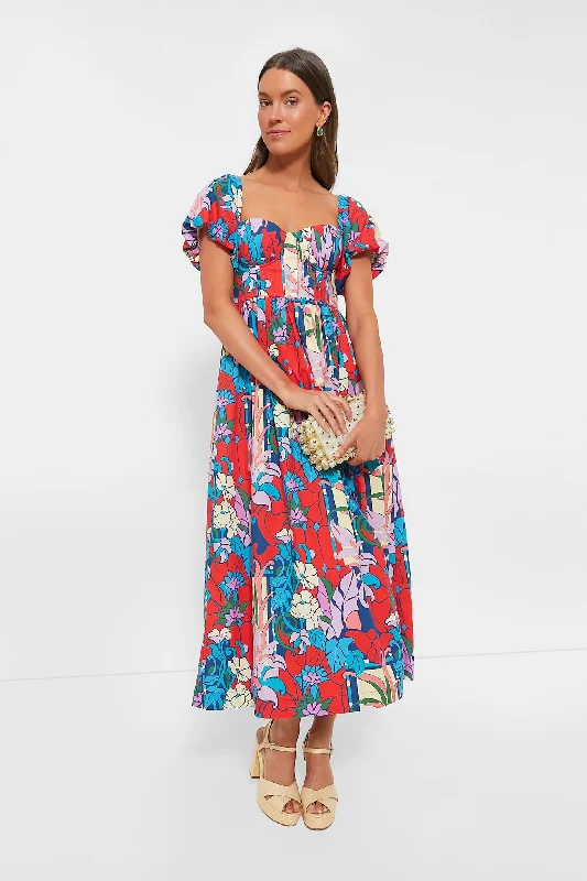 Climbing Cosmos Valerie Dress Tunics Summer linen