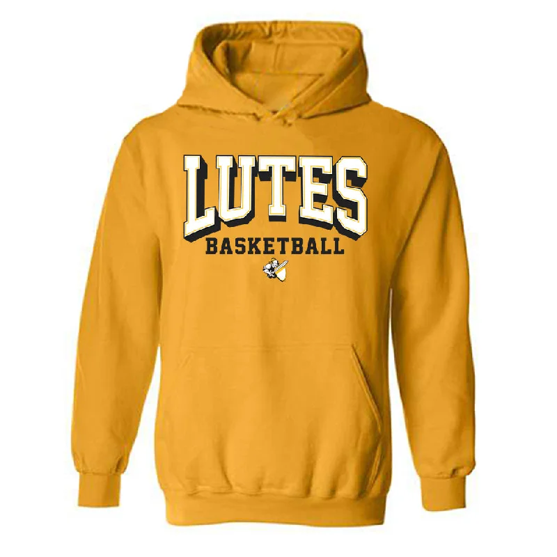 PLU - NCAA Women's Basketball : Brandie Tobin - Classic Shersey Hooded Sweatshirt Hoodie with Pattern Geometric Abstract PLU - NCAA Women's Basketball : Brandie Tobin - Classic Shersey Hooded Sweatshirt Hoodie with Pattern Geometric Abstract