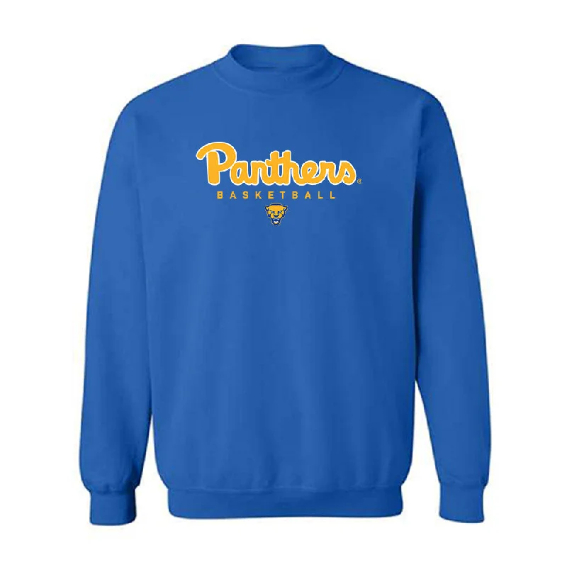 Pittsburgh - NCAA Women's Basketball : Mikayla Johnson - Classic Shersey Crewneck Sweatshirt Hoodie with Hem Drawcord Adjustable Customizable Pittsburgh - NCAA Women's Basketball : Mikayla Johnson - Classic Shersey Crewneck Sweatshirt Hoodie with Hem Drawcord Adjustable Customizable