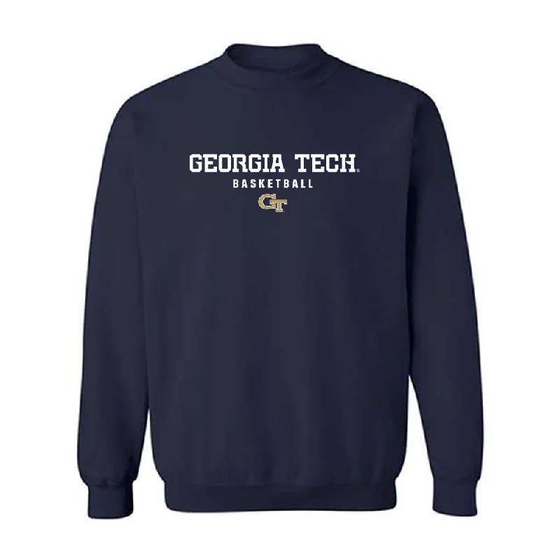 Georgia Tech - NCAA Women's Basketball : Zoesha Smith - Classic Shersey Crewneck Sweatshirt Hoodie with Patch Decorative Personalized Georgia Tech - NCAA Women's Basketball : Zoesha Smith - Classic Shersey Crewneck Sweatshirt Hoodie with Patch Decorative Personalized