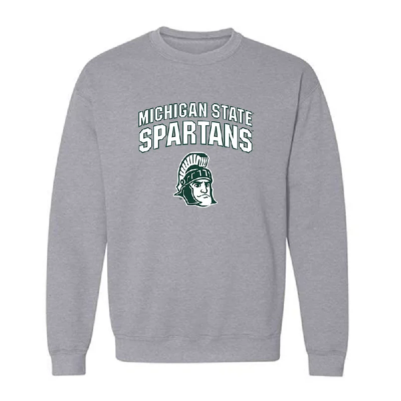 Michigan State - NCAA Women's Basketball : Jaddan Simmons - Sports Shersey Crewneck Sweatshirt Hoodie with Drawcord Adjustable Secure