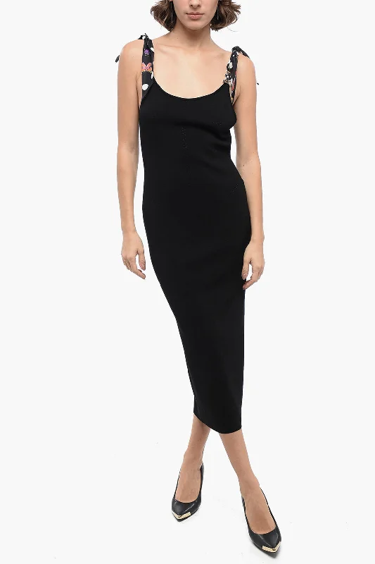 Versace Open-back BUTTERFLIES Dress with MEDUSA Detail Tunics Brand named