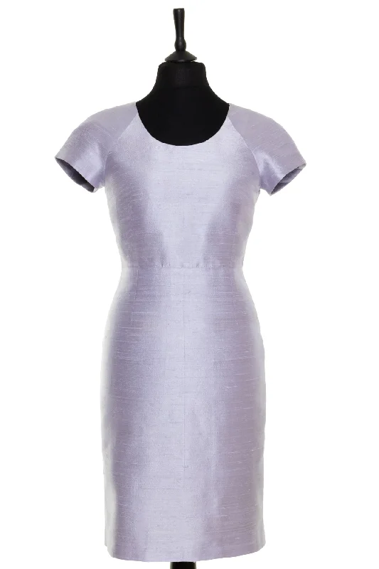 Vera Dress in Lilac Mist Tunics Satin smooth