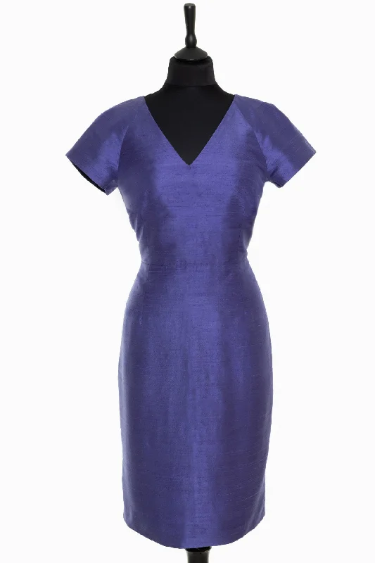 Marilyn Dress in Raw Periwinkle Tunics Solid Classic