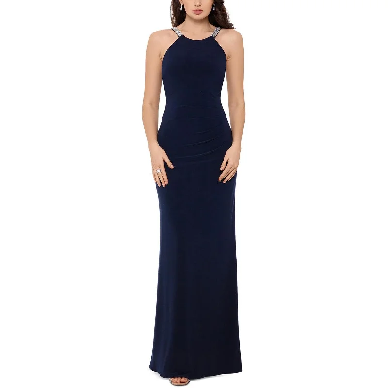 Petites Womens Embellished Formal Evening Dress Tunics Travel practical