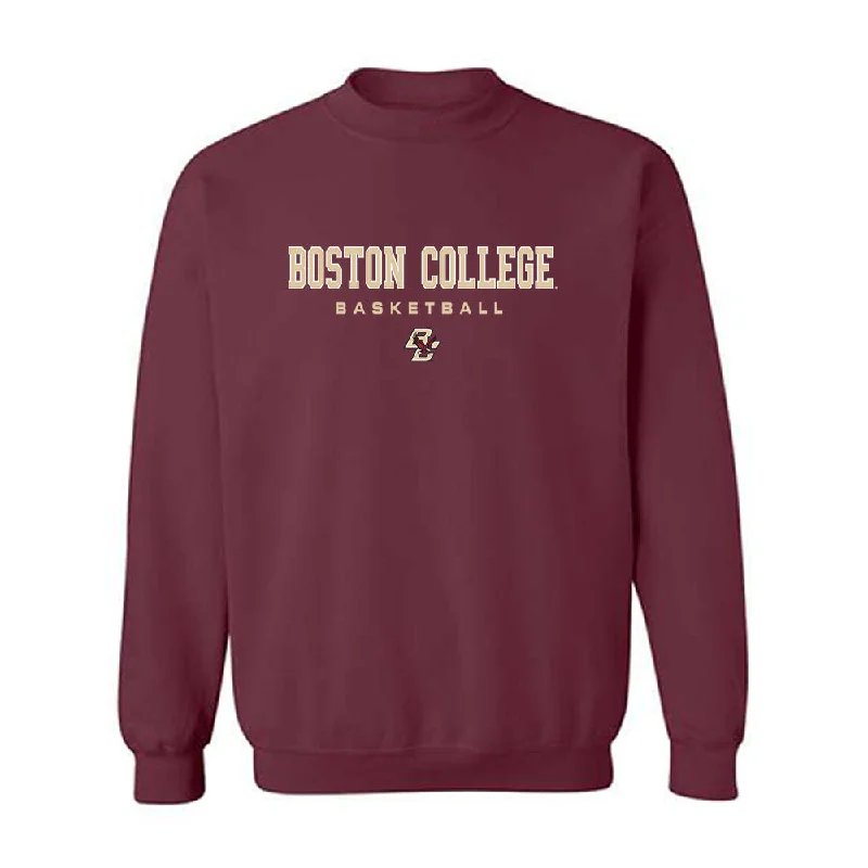 Boston College - NCAA Women's Basketball : Ally Carman - Classic Shersey Crewneck Sweatshirt Hoodie Dress Longline Feminine Boston College - NCAA Women's Basketball : Ally Carman - Classic Shersey Crewneck Sweatshirt Hoodie Dress Longline Feminine