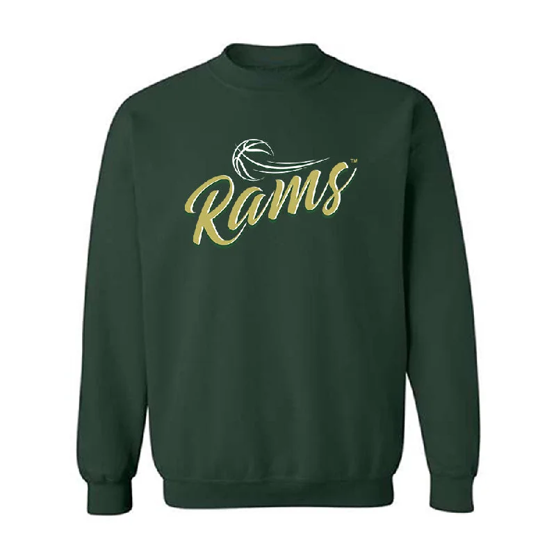 Colorado State - NCAA Women's Basketball : Brooke Carlson - Crewneck Sweatshirt Hoodie with Hem Ribbing Snug Secure Colorado State - NCAA Women's Basketball : Brooke Carlson - Crewneck Sweatshirt Hoodie with Hem Ribbing Snug Secure