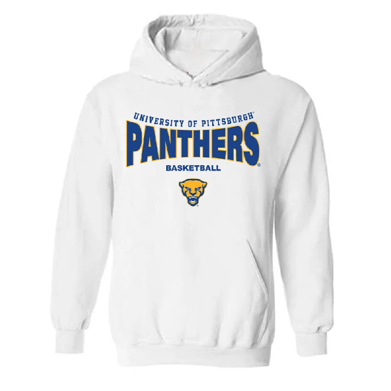 Pittsburgh - NCAA Women's Basketball : Mikayla Johnson - Classic Fashion Shersey Hooded Sweatshirt Hoodie with Back Slit Movement Comfort Pittsburgh - NCAA Women's Basketball : Mikayla Johnson - Classic Fashion Shersey Hooded Sweatshirt Hoodie with Back Slit Movement Comfort