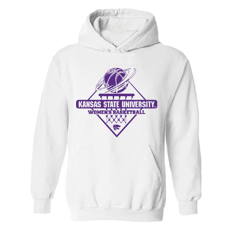 Kansas State - NCAA Women's Basketball : Temira Poindexter - Sports Shersey Hooded Sweatshirt Hoodie with Patch Decorative Personalized Kansas State - NCAA Women's Basketball : Temira Poindexter - Sports Shersey Hooded Sweatshirt Hoodie with Patch Decorative Personalized