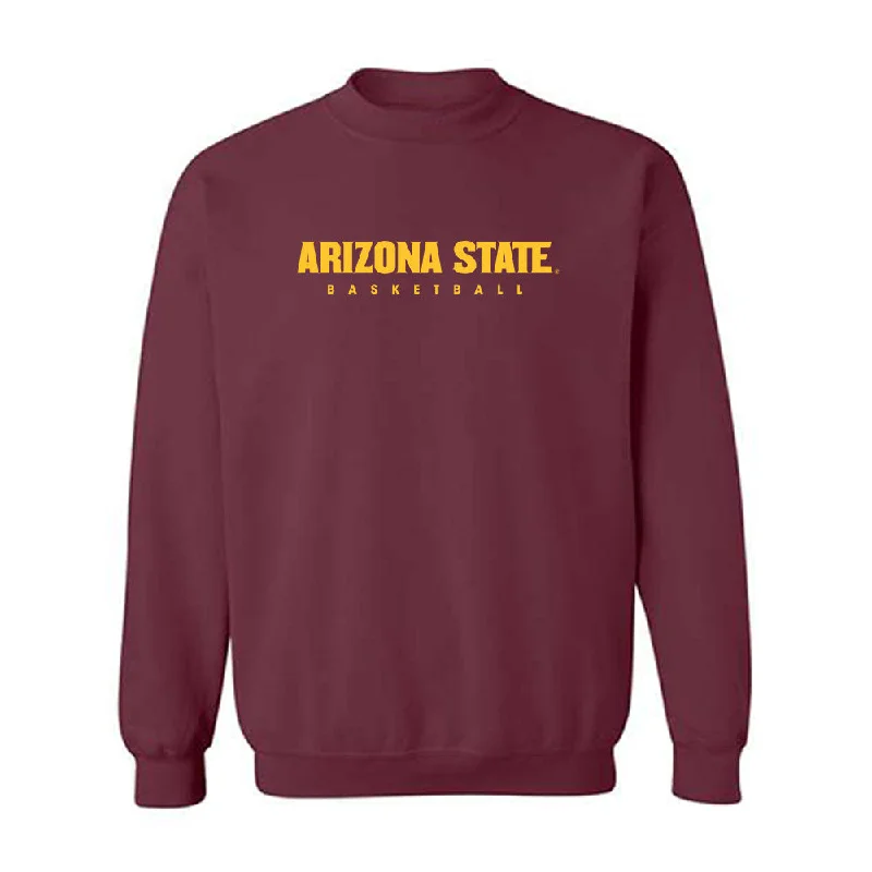 Arizona State - NCAA Women's Basketball : Timya Grice - Classic Shersey Crewneck Sweatshirt Hoodie with Magnetic Closure Innovative Modern Arizona State - NCAA Women's Basketball : Timya Grice - Classic Shersey Crewneck Sweatshirt Hoodie with Magnetic Closure Innovative Modern