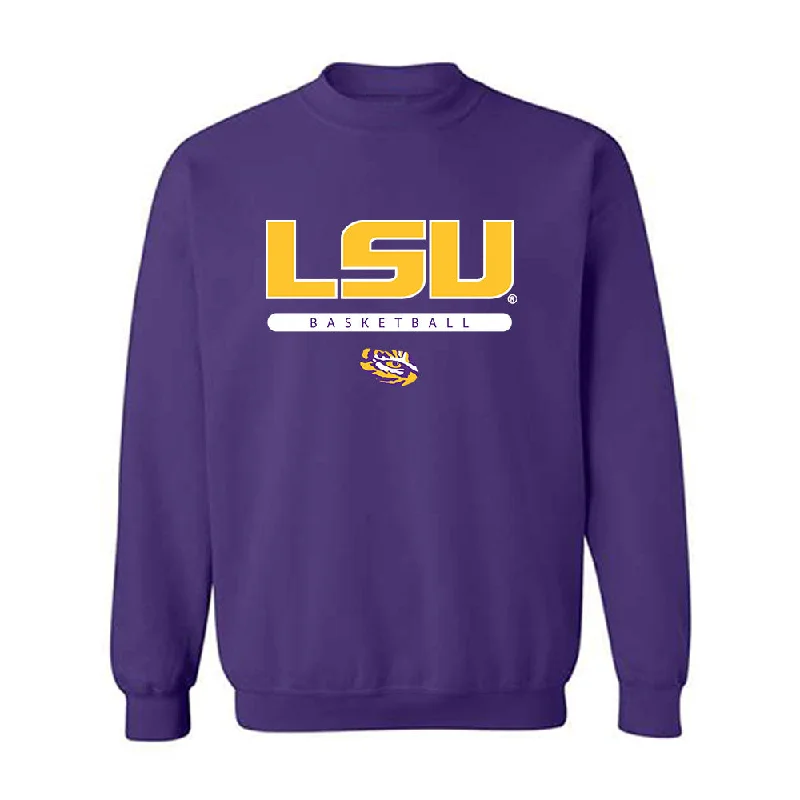 LSU - NCAA Women's Basketball : Mjracle Sheppard - Classic Shersey Crewneck Sweatshirt Hoodie with Raw Hem Edgy Unfinished LSU - NCAA Women's Basketball : Mjracle Sheppard - Classic Shersey Crewneck Sweatshirt Hoodie with Raw Hem Edgy Unfinished