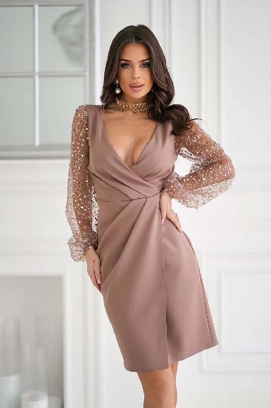 Evening dress Bicotone Tunics Chic fashionable