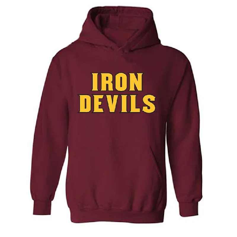 Arizona State - NCAA Women's Basketball : Timya Grice - Replica Shersey Hooded Sweatshirt Hoodie with Relaxed Fit Easy Casual Arizona State - NCAA Women's Basketball : Timya Grice - Replica Shersey Hooded Sweatshirt Hoodie with Relaxed Fit Easy Casual