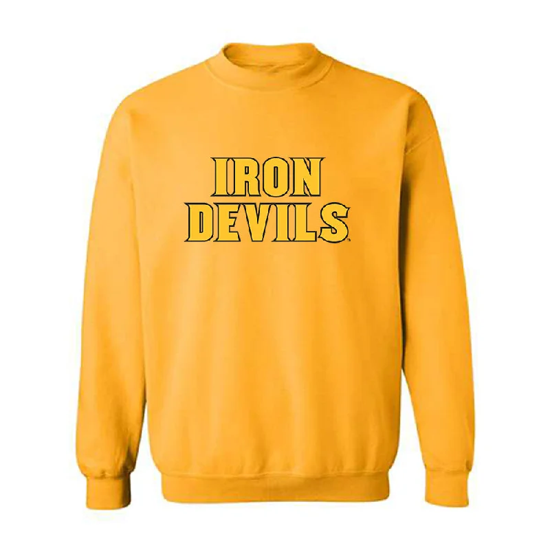 Arizona State - NCAA Women's Basketball : Timya Grice - Replica Shersey Crewneck Sweatshirt Hoodie with Ribbed Neckline Snug Warm Arizona State - NCAA Women's Basketball : Timya Grice - Replica Shersey Crewneck Sweatshirt Hoodie with Ribbed Neckline Snug Warm