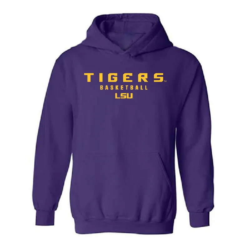 LSU - NCAA Women's Basketball : Mjracle Sheppard - Classic Shersey Hooded Sweatshirt Hoodie with Gradient Ombre Colorful LSU - NCAA Women's Basketball : Mjracle Sheppard - Classic Shersey Hooded Sweatshirt Hoodie with Gradient Ombre Colorful