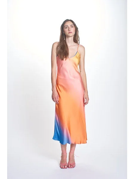 COREY LYNN CALTER Ana Bias Dress Shift Classic Vintage