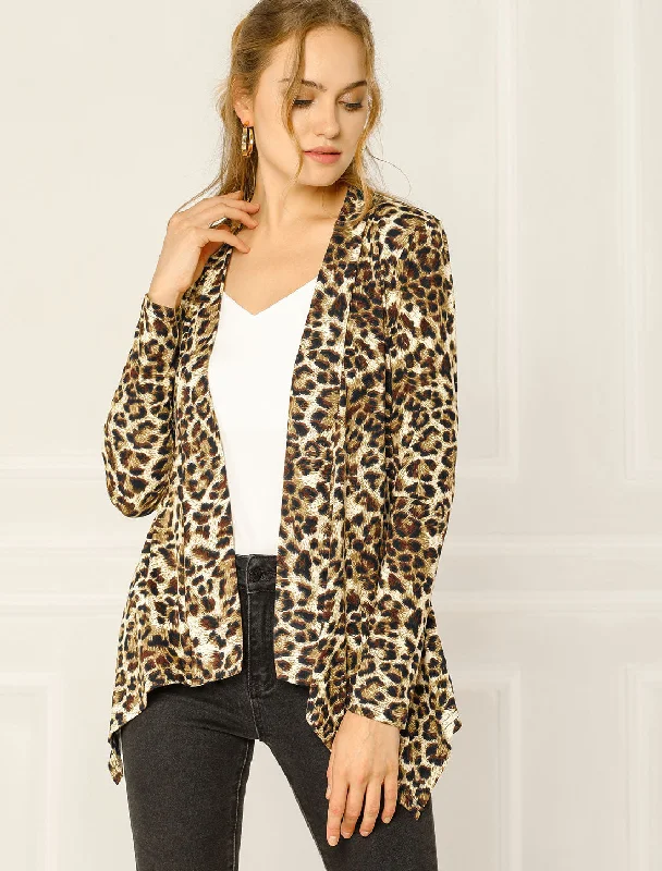 Beige Brown Leopard