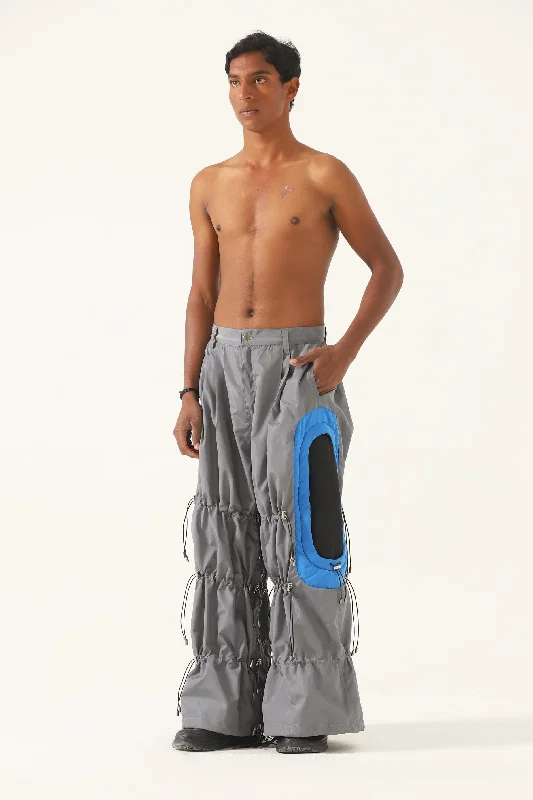"MONZA" NYLON PANTS Fashionable Jogger Pants