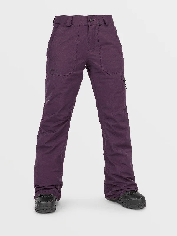 Womens Knox Insulated Gore-Tex Pants - Blackberry Elegant Trouser Pants