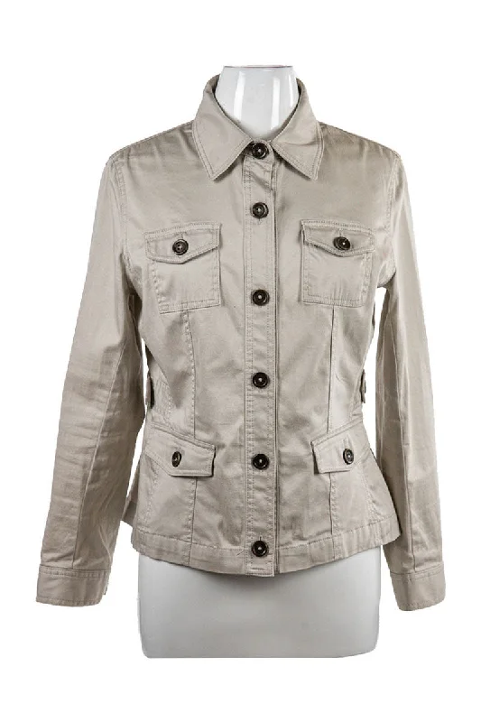 Jones New York Jacket Zippered Jacket Buttoned Jacket Snapped Jacket