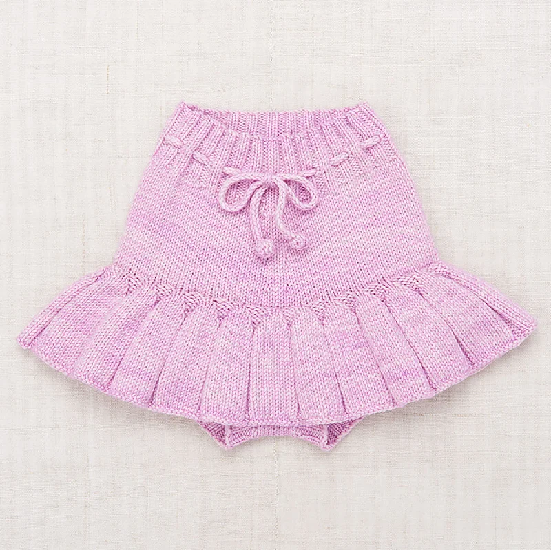 Skating Pond Skirt in Pink Lilac by Misha & Puff chiffon skirt flowing