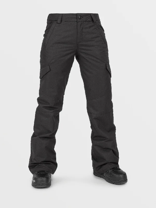 Womens Bridger Insulated Pants - Black Classic Cropped Pants