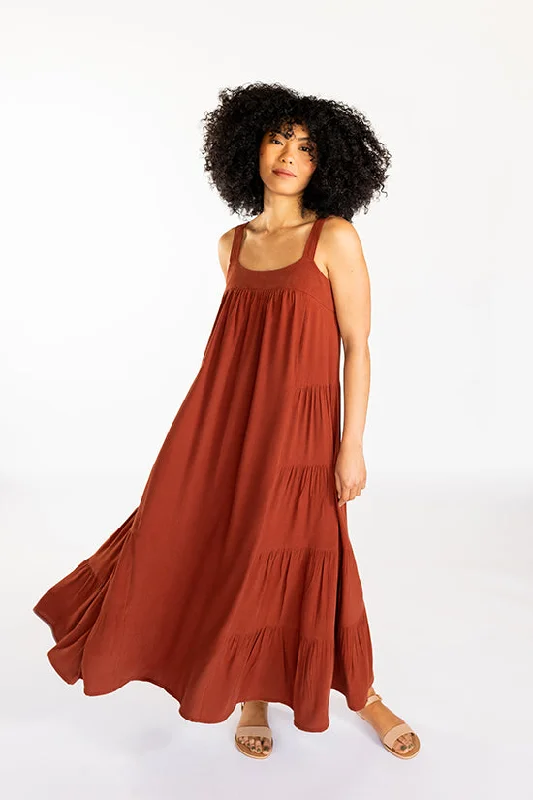 Chalk and Notch Marcel Dress and Tank Top charcoal tank top