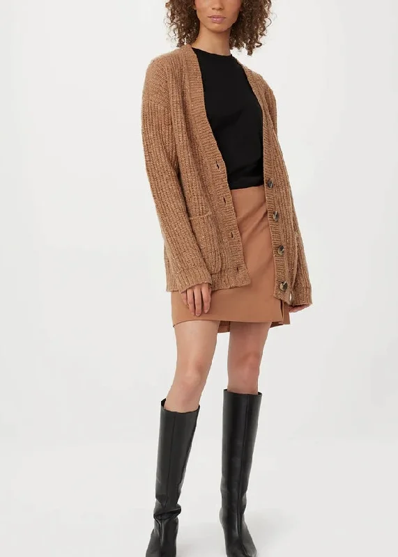 The Comfort Donegal Cardigan Fitted Loose Oversized