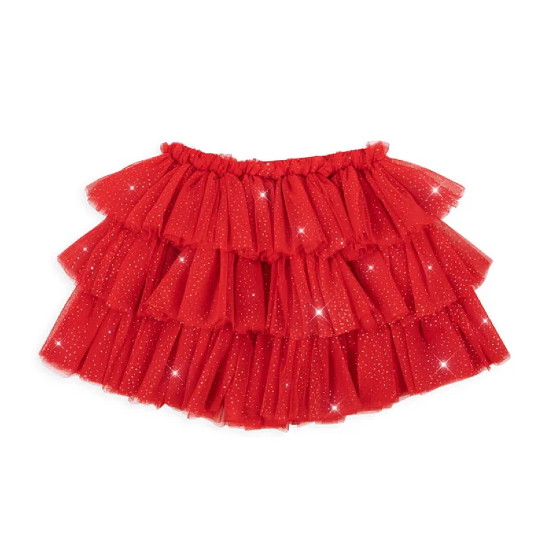 Fay Skirt in Barbados Cherry by Konges Slojd leather skirt durable