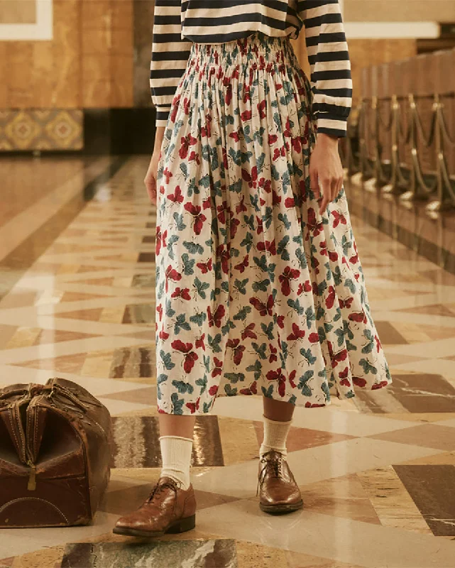 The Viola Skirt. silk skirt luxurious