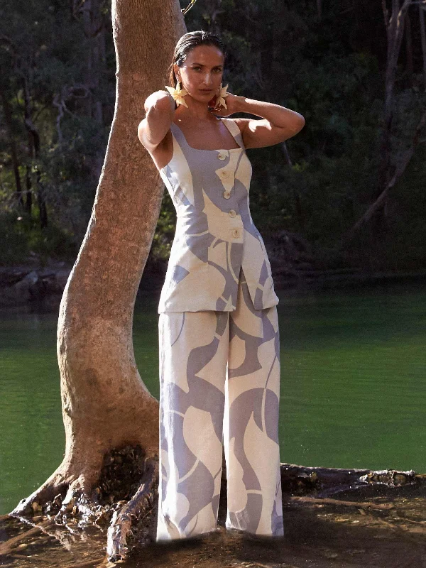 OCEAN BREEZE PANT Wide-Legged Palazzos