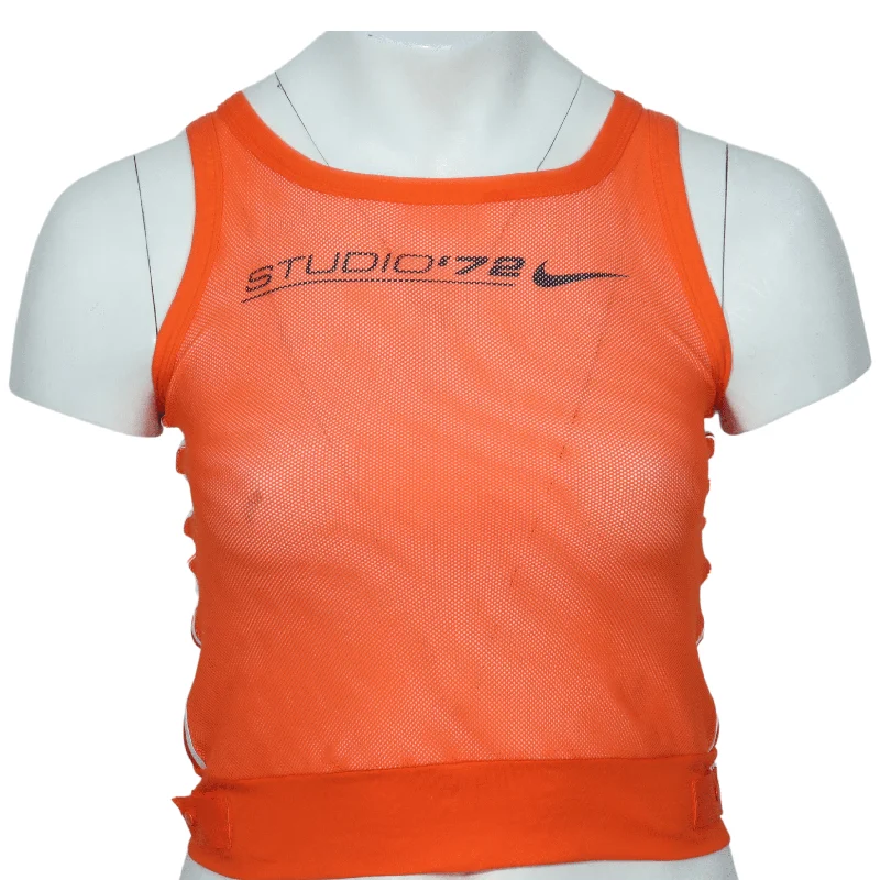 NIKE - Dry fit breathable mesh tanktop neon tank top