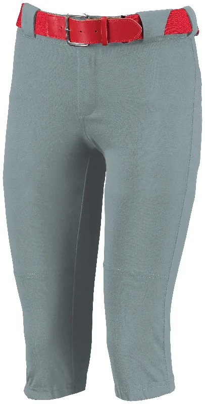 Ladies Low Rise Knicker Length Softball Pant 7S4DBX Classic Pleated Pants
