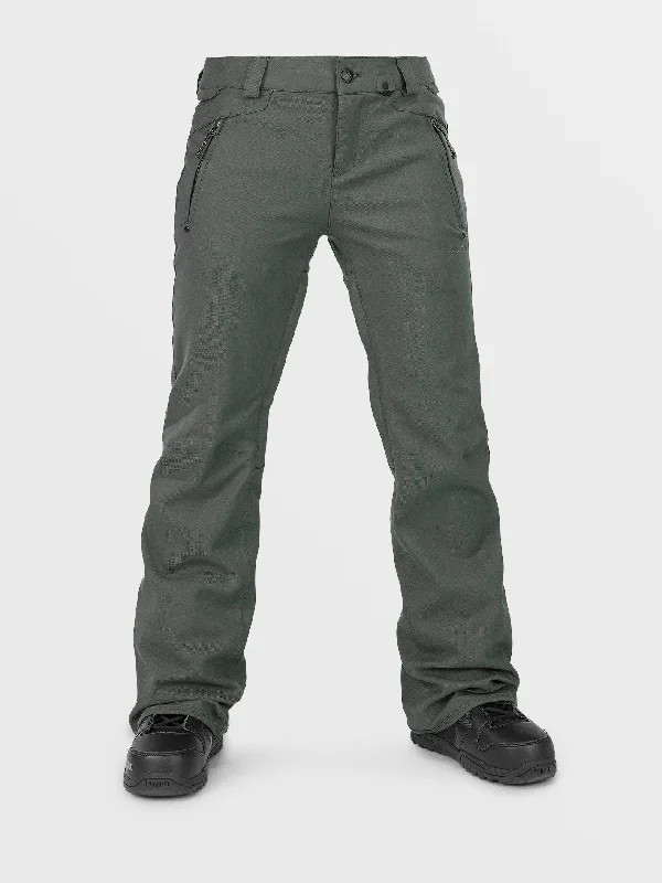 Womens Species Stretch Pants - Eucalyptus Cozy Fitted Pants