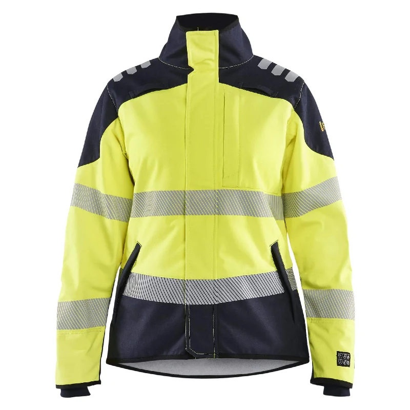 Blaklader 4448 Womens Multinorm Hi Vis Fr Softshell Jacket (44481560) Herringbone Jacket Checkered Jacket Solid Jacket Blaklader 4448 Womens Multinorm Hi Vis Fr Softshell Jacket (44481560) Herringbone Jacket Checkered Jacket Solid Jacket