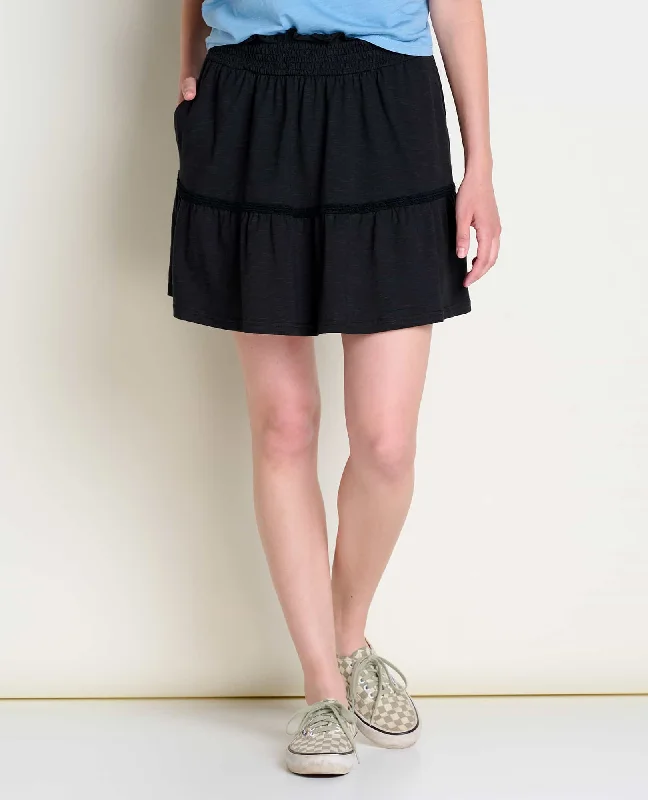 Marigold Ruffle Skirt pencil skirt chic