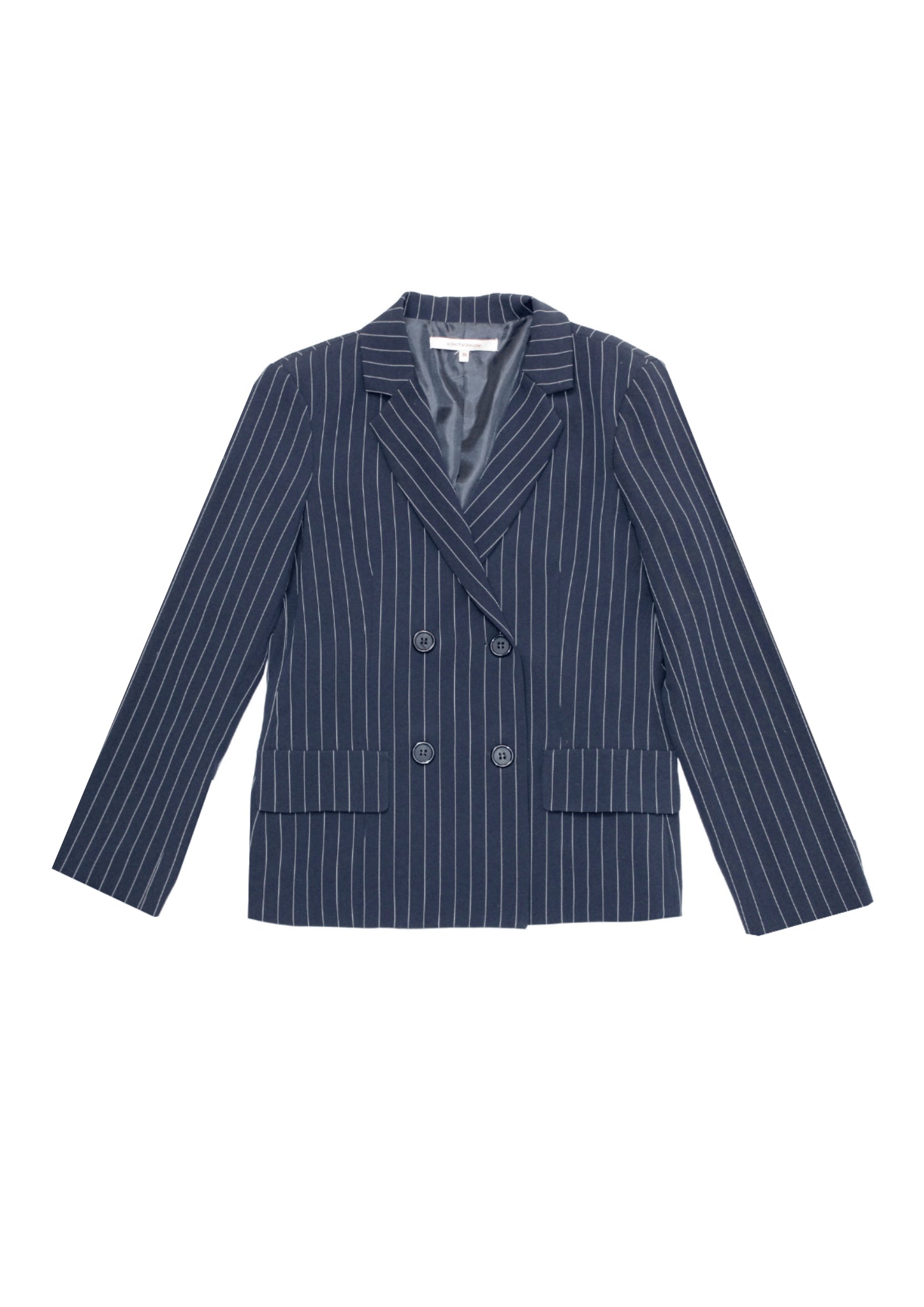 DARK BLUE STRIPED JACKET Anorak Shell Jacket Lightweight Jacket