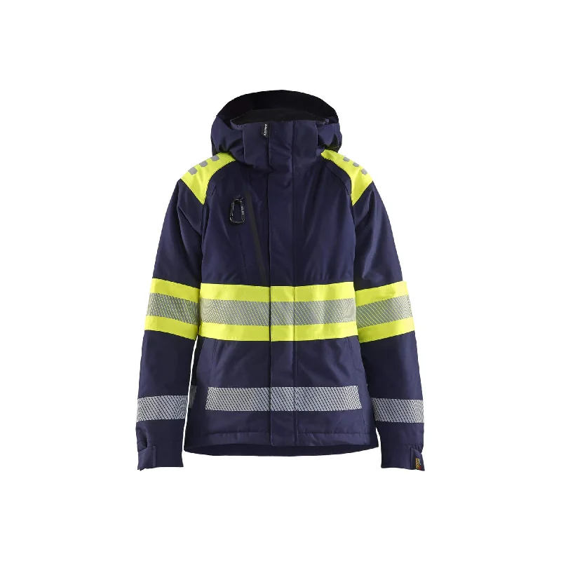 Blaklader 4470 Womens Winter Jacket Hi-Vis (44701977) Anorak Shell Jacket Lightweight Jacket Blaklader 4470 Womens Winter Jacket Hi-Vis (44701977) Anorak Shell Jacket Lightweight Jacket