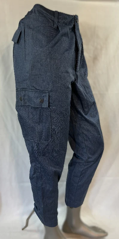 East German Red Cross DRK Men's Utility Pants Casual Plaid Pants