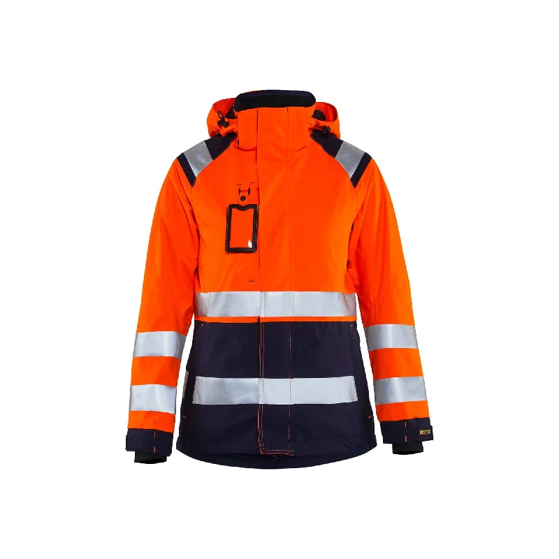 Orange/Navy Blue