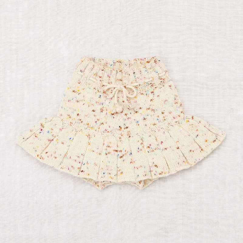 EXCLUSIVE Skating Pond Skirt in Confetti 16 by Misha & Puff - Last Ones In Stock - 4-6 Years ruffled skirt detail