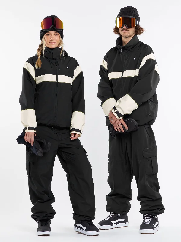 Melancon Gore-Tex Pants - Black Casual Skinny Fit Pants