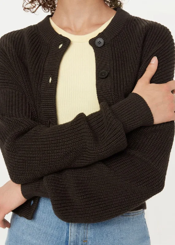 The SeaCell™ Crewneck Cardigan Boxy Cardigan Fitted Cardigan A-Line