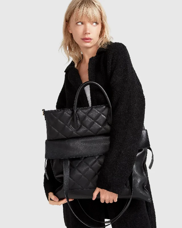 Days Go By Sustainable Blazer Cardigan - Black Toggled Drawstring Belted