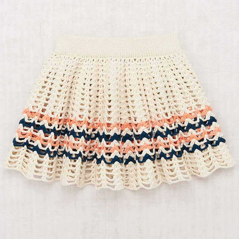Wellfleet Skirt in Marzipan by Misha & Puff - Last Ones In Stock - 3-6 Years wrap skirt elegant