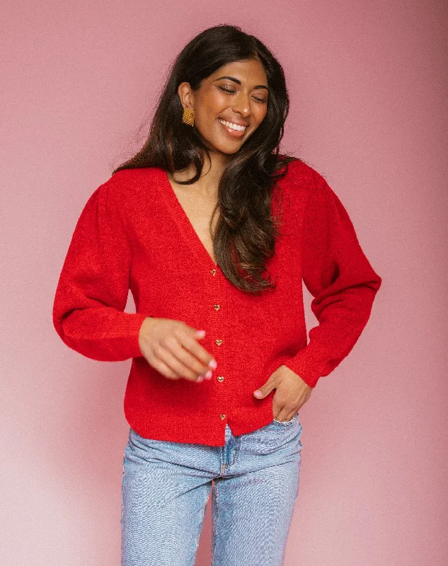 Heart Button Mohair Cardigan Rayon Fabric Velvet Fabric Corduroy Fabric