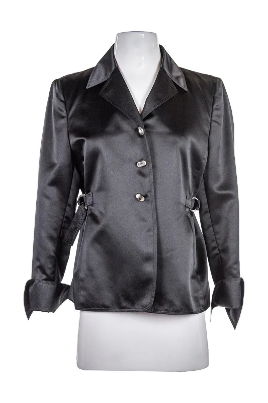 Ellen Tracy Jacket Hooded Jacket Caped Jacket Shawl Collar Jacket
