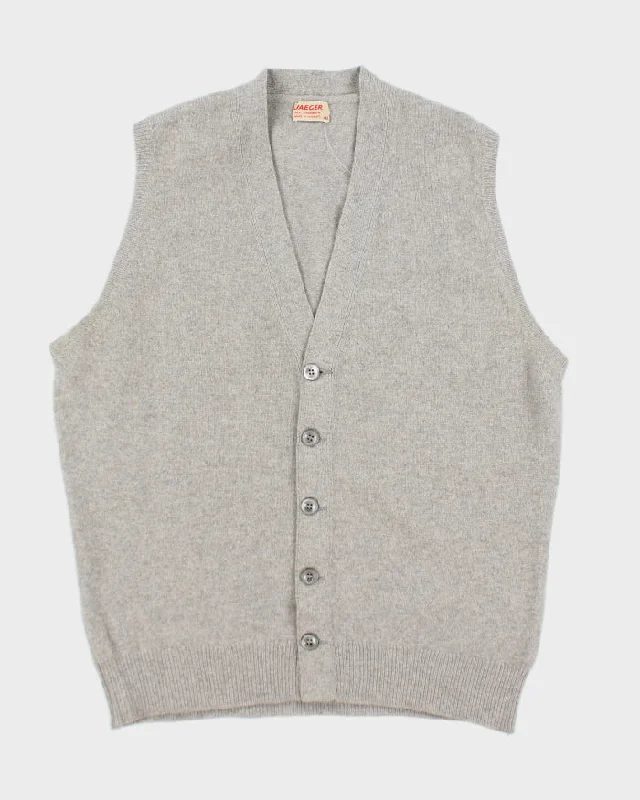 Vintage Jaeger Cashmere Tank - M soft pink tank