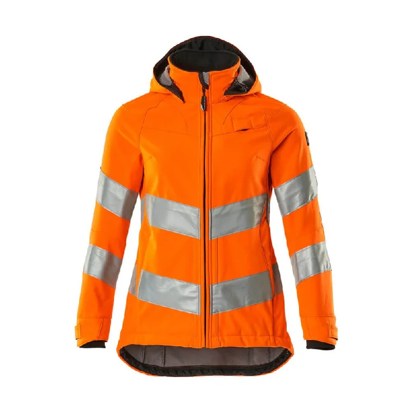 Mascot Hi-Vis Softshell Jacket 18512-246 - Safe Supreme, Womens Tiered Jacket Buttoned Jacket Zippered Jacket Mascot Hi-Vis Softshell Jacket 18512-246 - Safe Supreme, Womens Tiered Jacket Buttoned Jacket Zippered Jacket